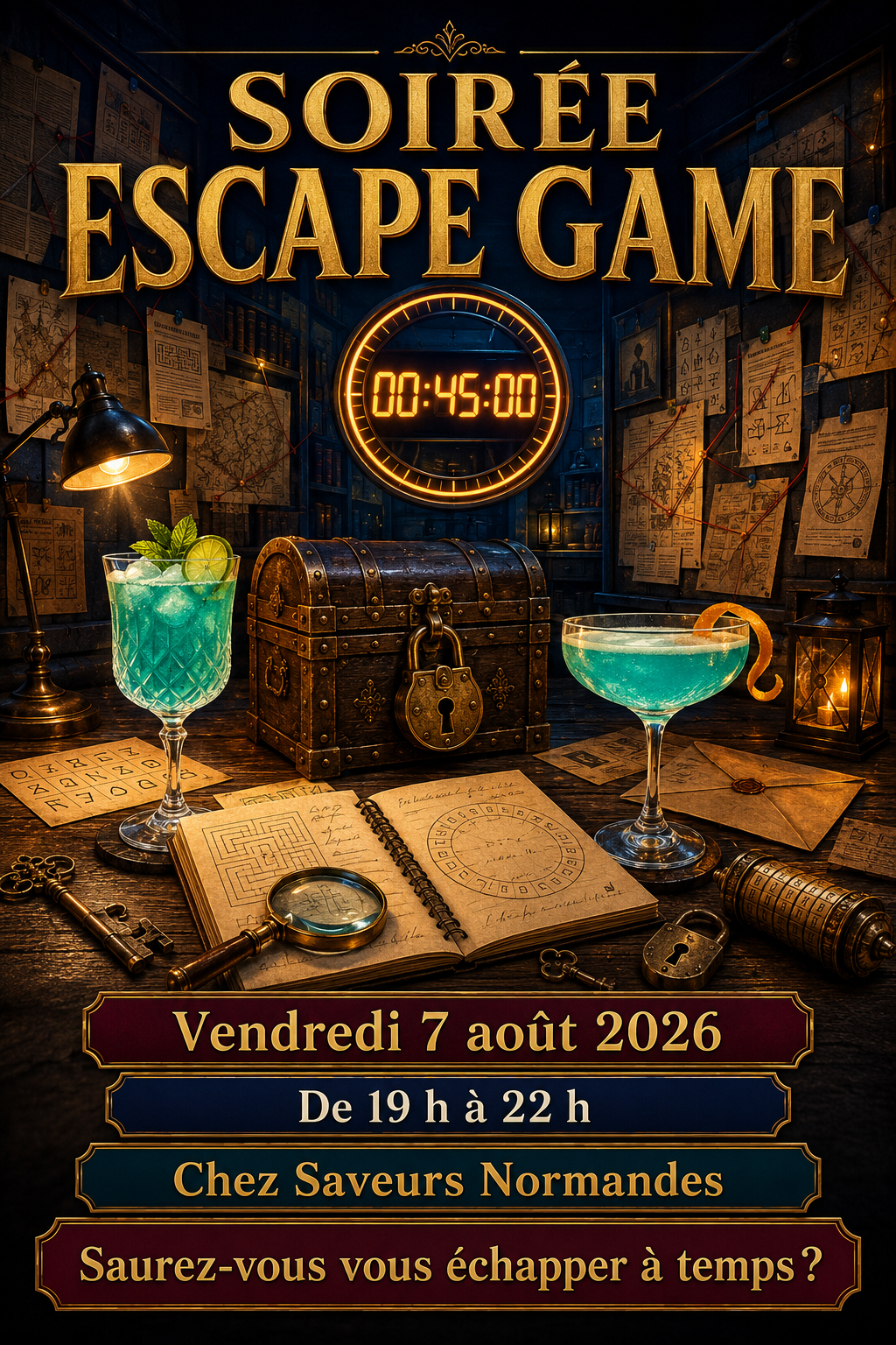 Afterwork — Escape Game Apéro